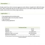 358 Double Coated Gasketing Tape