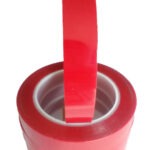 717 Hazard striped, plasticized film